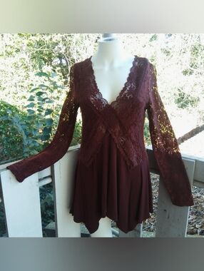 Y2K Boho Lace Western Festival Fairycore Top